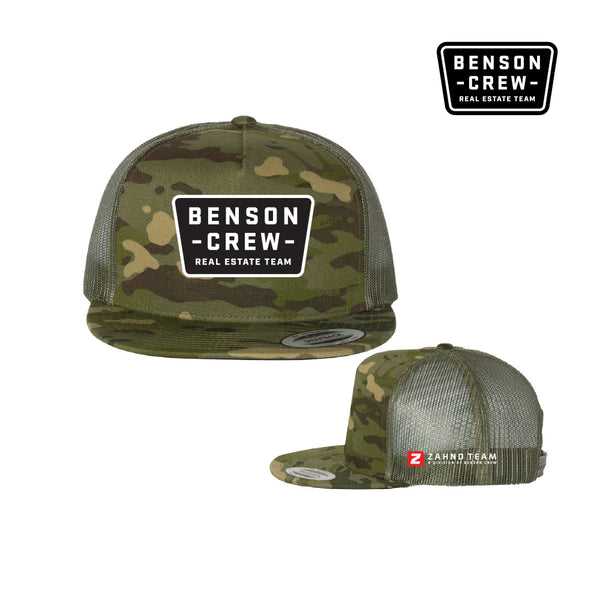 BENSON CREW - CAMO TRUCKER