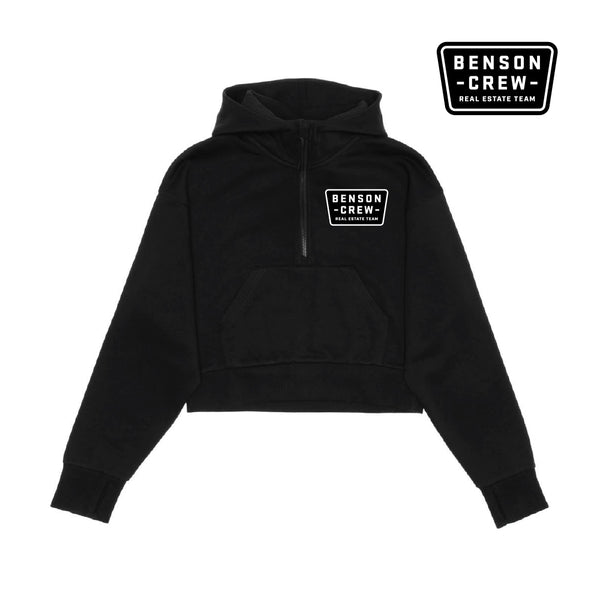 BENSON CREW - LADIES CROPPED HOODIE
