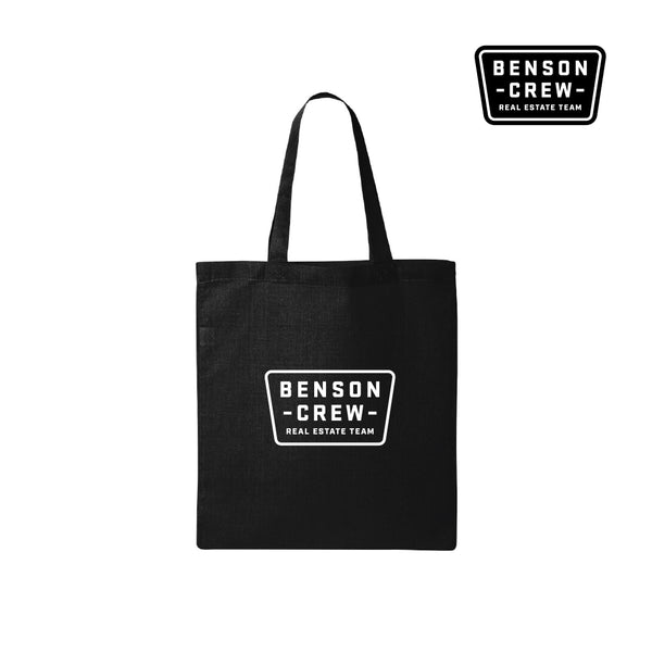BENSON CREW - BLACK TOTE BAG