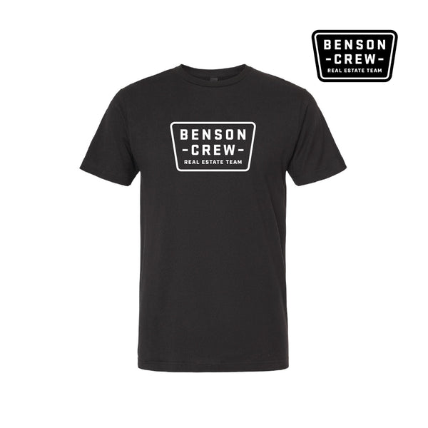 BENSON CREW - BLACK T-SHIRT