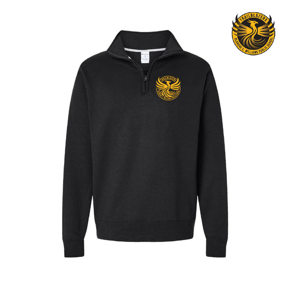 BLANCHE E. WILLIAMS - QUARTER-ZIP (BLACK)