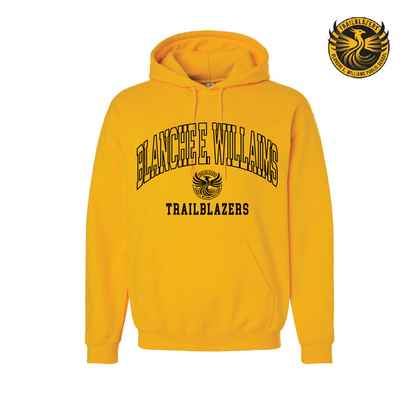 BLANCHE E. WILLIAMS - VARSITY HOODIE (GOLD)