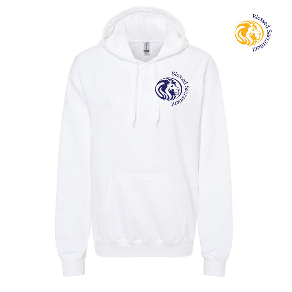BLESSED SACRAMENT - HOODIE (WHITE)