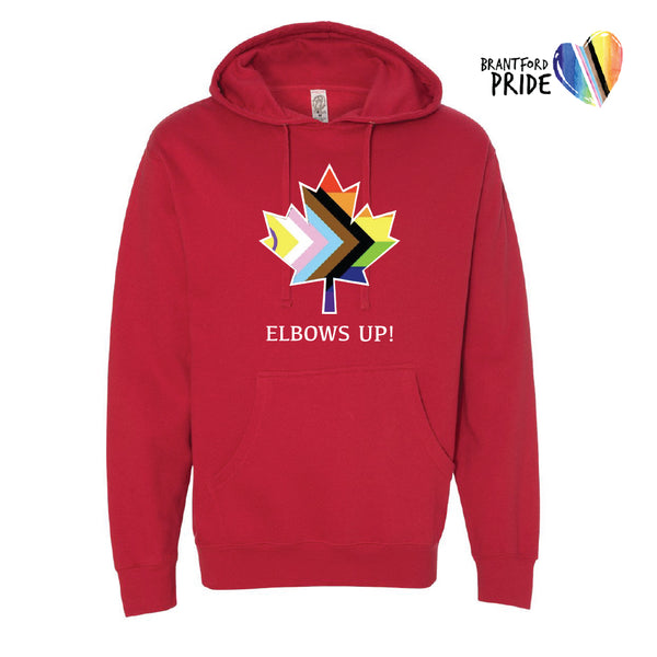 BRANTFORD PRIDE - HOODIE (RED or BLACK)