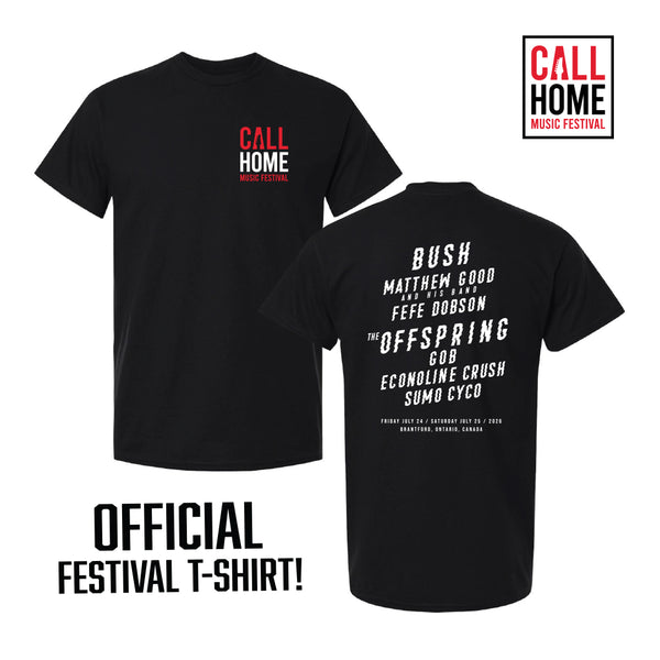 CALL HOME 2026 FESTIVAL T-SHIRT