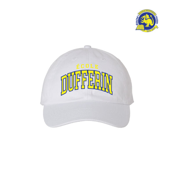 ÉCOLE DUFFERIN - DAD CAP (WHITE)