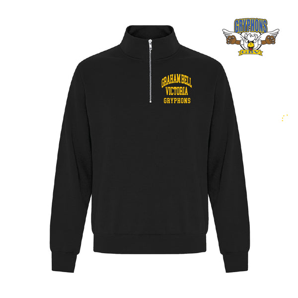 GRAHAM BELL-VICTORIA - QUARTER-ZIP (BLACK)