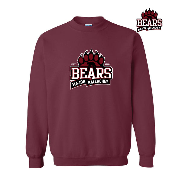 MAJOR BALLACHEY - CREWNECK (MAROON)