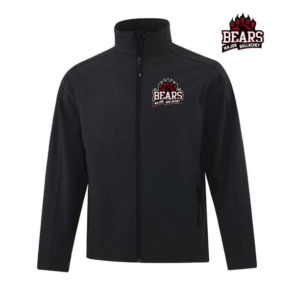 MAJOR BALLACHEY - SOFTSHELL JACKET (BLACK)