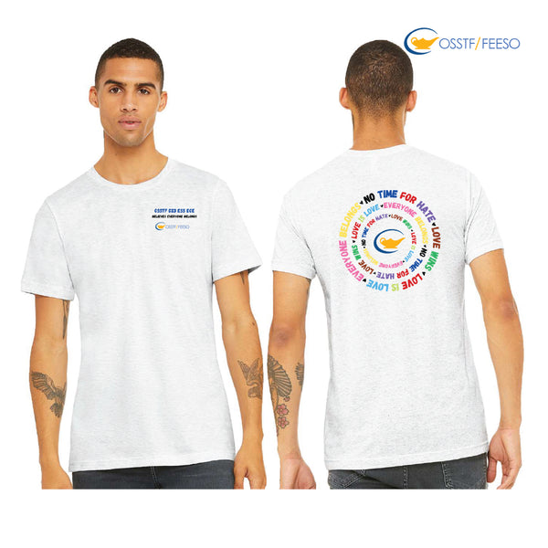 OSSTF PRIDE - ASH GREY - FRONT & BACK