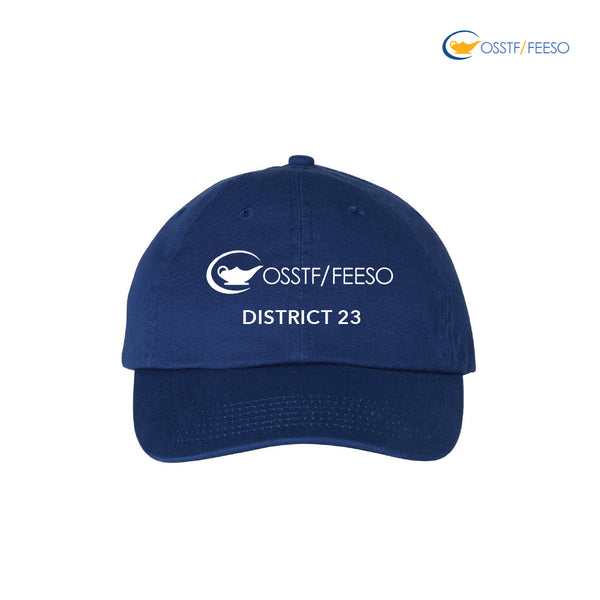 OSSTF DISTRICT 23 - DAD CAP (BLUE)