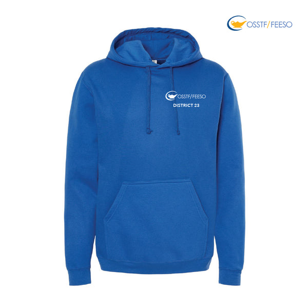 OSSTF DISTRICT 23 - HOODIE (BLUE)