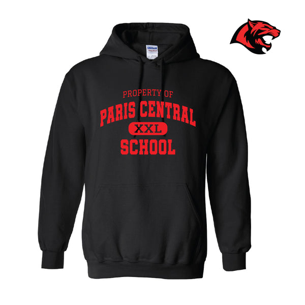 PARIS CENTRAL - PROPERTY OF HOODIE (BLACK)