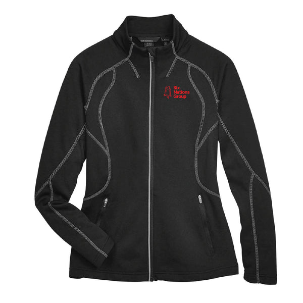 SIX NATIONS GROUP - LADIES FLEECE JACKET (SWEATER)