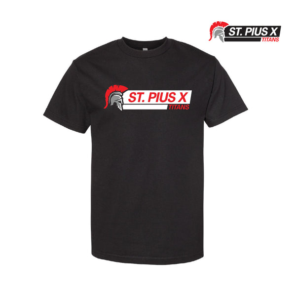 ST PIUS X - T-SHIRT (BLACK)
