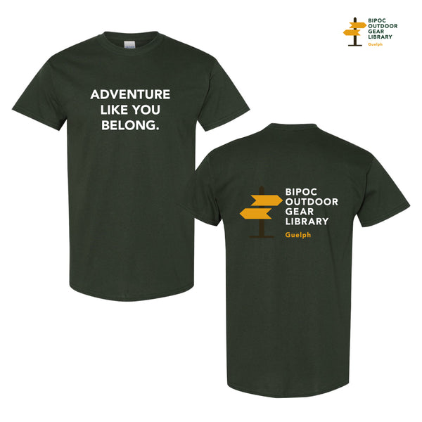 BIPOC OUTDOOR GEAR LIBRARY - T-SHIRT