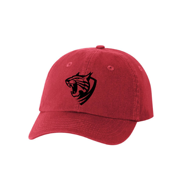 BOBCATS - RED DAD CAP